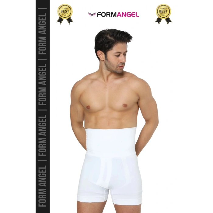 #BoxerKorse Göbek Düzleştirici Bel Basen Toparlayıcı Sıkılaştırıcı Duble Erkek Boxer Korse - 5 Adet