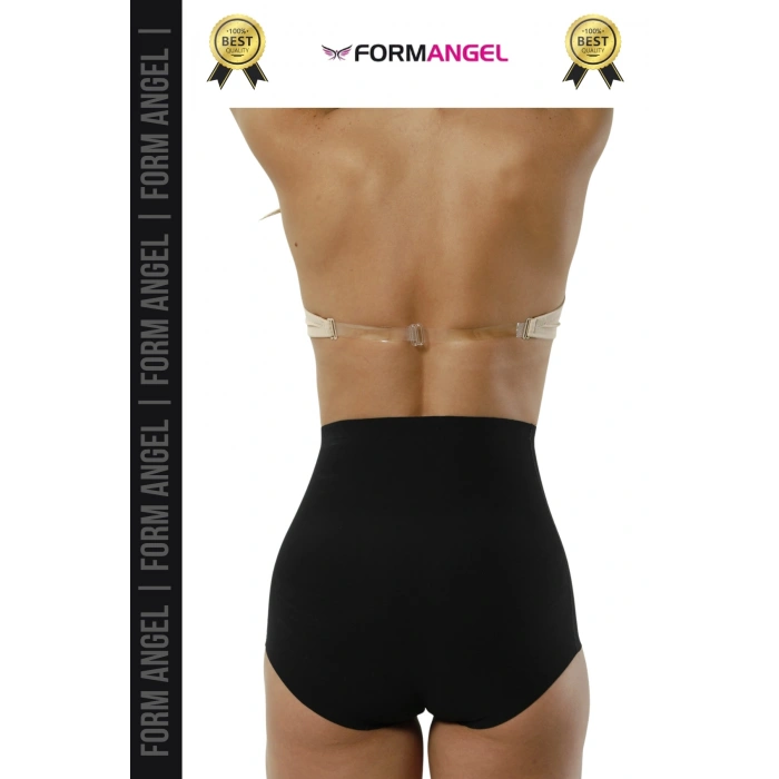 #Korse 2 Beden İncelten Toparlayıcı İz Göstermeyen Kaymaz Kadın Lazer Kesim Slip Korse - 1 Adet