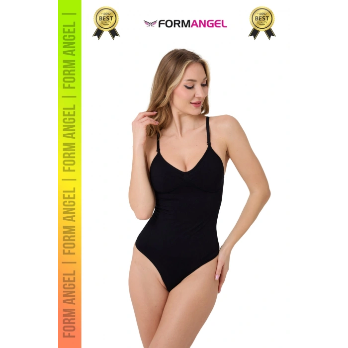 #Korse İz Bırakmayan Kaymaz Seamless Toparlayıcı Dikişsiz Kadın Çıtçıtlı String Body Korse 4lü Set