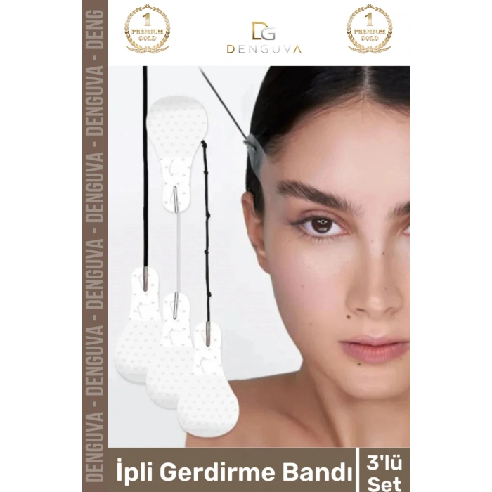 #GerdirmeBandı Foxy Eyes Bella Cat Eyes Görünüm Sağlayan Şeffaf Yüz Göz Kaldırma Gerdirme Bandı 3lü Set