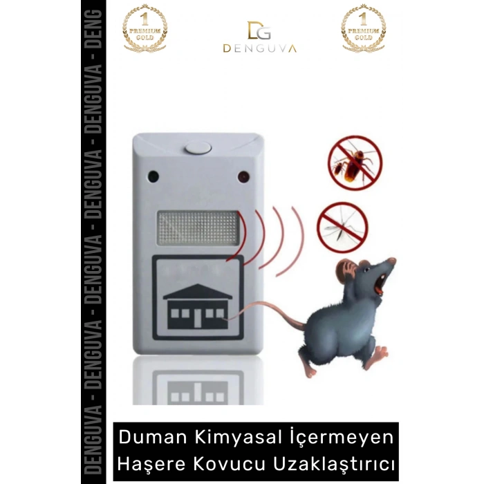 #HaşereKovucu Elektronik Fare Böcek Kovucu Dijital Cihaz Güçlü Kemirgen Haşere Kovucu Uzaklaştırıcı