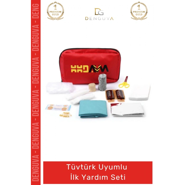 #İlkyardımÇantası Araç Motosiklet Ofis İş Yeri Tekne Profesyonel Acil Tam Ecza Ilk Yardım Bez Çantalı Set
