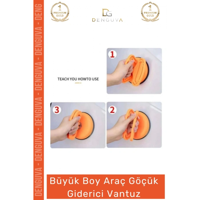 #GöçükGiderici Çok Amaçlı Pratik Araba Otomobil Kaporta Vakum Göçük Giderici Vantuz Büyük Boy