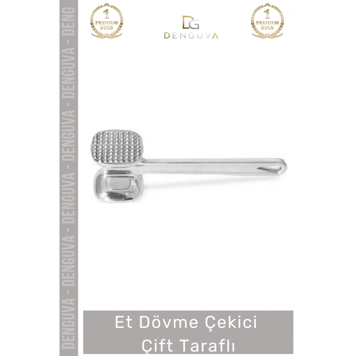 #EtDövmeÇekici Profesyonel Alüminyum Mutfak Gereci Kaliteli Kasap Tipi Et Dövme Çekici Çift Taraflı