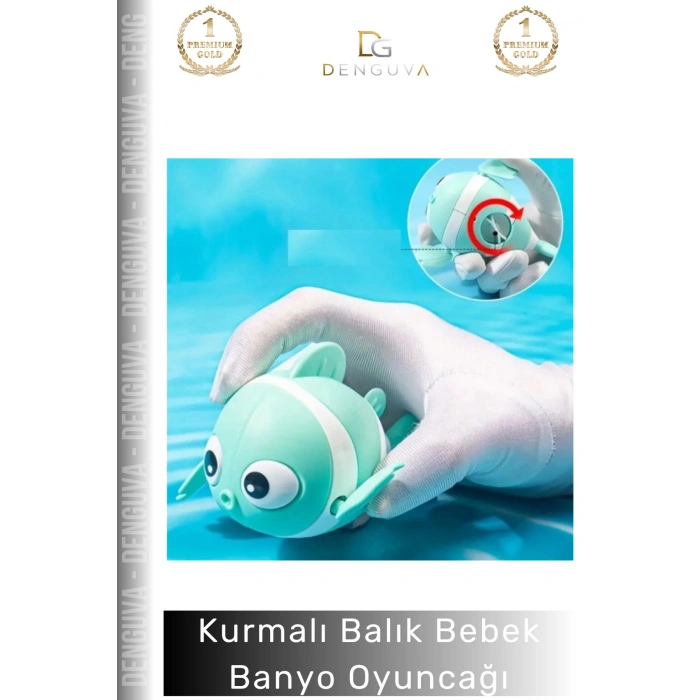 #Oyuncak Kurmalı Balık Bebek Eğitici Hareketli Havuz Deniz Aktivite Seti Çocuk Banyo Su Oyuncağı