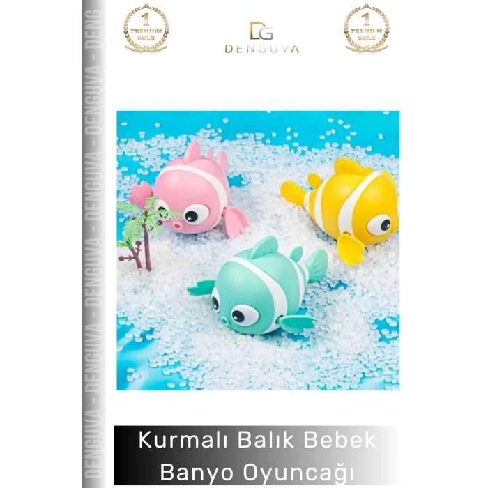 #Oyuncak Kurmalı Balık Bebek Eğitici Hareketli Havuz Deniz Aktivite Seti Çocuk Banyo Su Oyuncağı