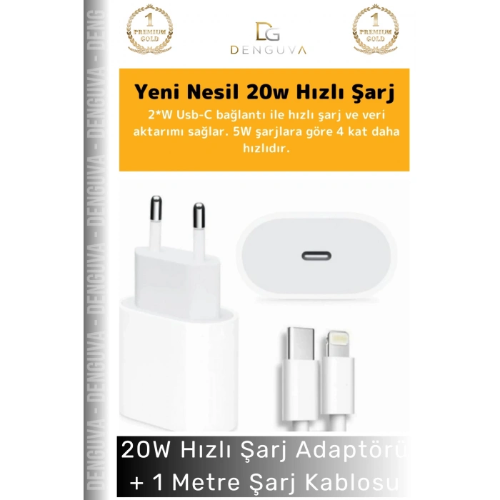 #ŞarjAdaptör 20W Hızlı Şarj Adaptör Seti Lightning Data Type C Kablosu 7 8 X 11 12 13 14 15 Plus Pro