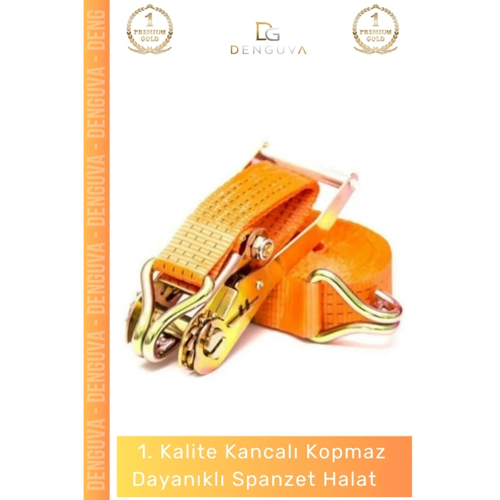 #SpanzetHalat Yüksek Kalite Dayanıklı Kancalı Kopmaz Profesyonel Yük Sabitleme 10 Metre Spanzet Halat