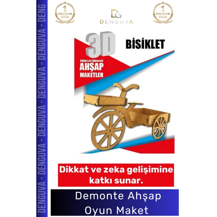 #MaketOyun Eğitici Boyanabilir 3D Puzzle Lazer Kesim Mdf Hobi Seti Sök Tak Demonte Ahşap Oyun Maket