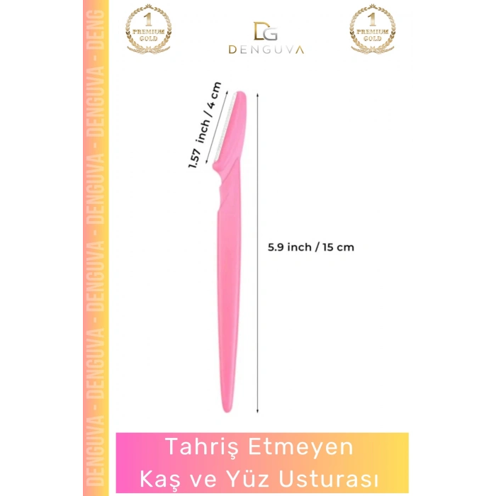 #PratikUstura Ergonomik Yapı Kolay Kullanım Hassas Ciltler Pratik Kaş Yüz Usturası