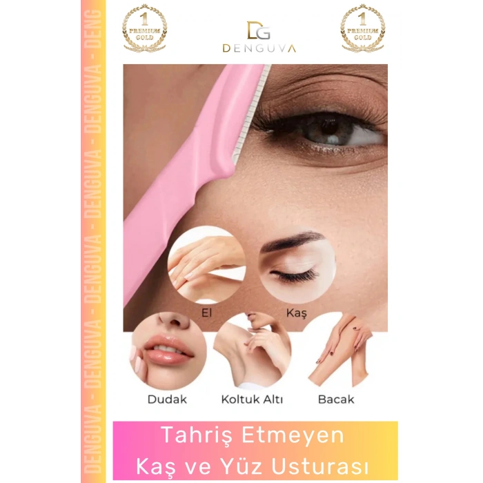 #PratikUstura Ergonomik Yapı Kolay Kullanım Hassas Ciltler Pratik Kaş Yüz Usturası