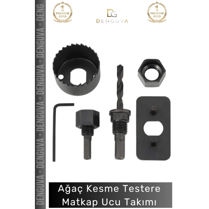 #MatkapUcuTakımı 16 Parça Panç Seti Metal Ahşap Plastik Alüminyum Delme Aparatı Kesme Matkap Ucu Takımı