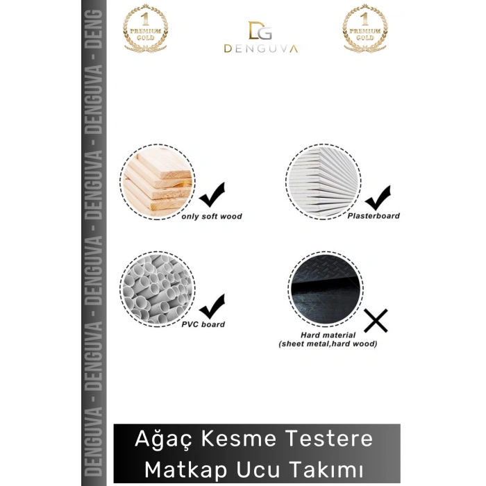 #MatkapUcuTakımı 16 Parça Panç Seti Metal Ahşap Plastik Alüminyum Delme Aparatı Kesme Matkap Ucu Takımı