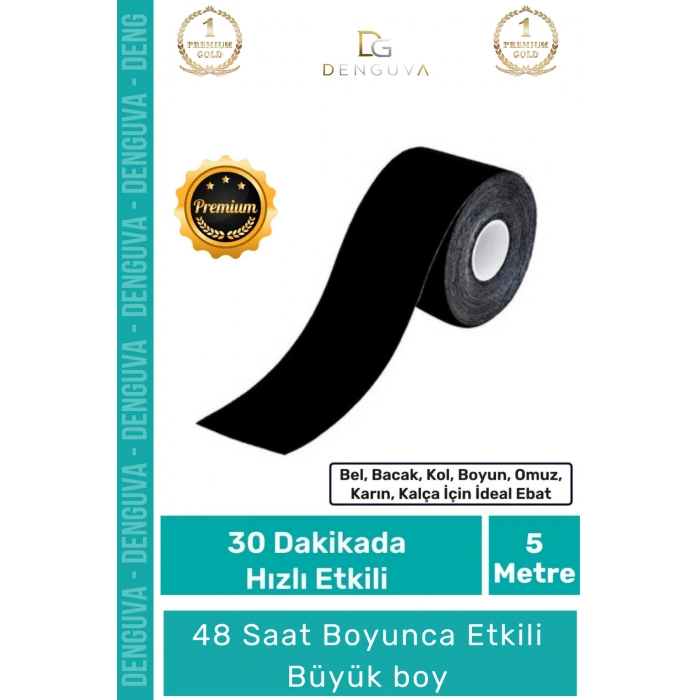 #AğrıBandı Kırmızı Kore Ginsengli Gümüş İyonlu Glukozaminli Destekleyici Ağrı IsıI Bandı 5cm x 5m