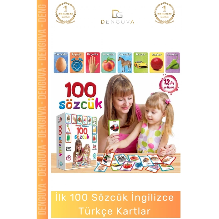 #EğiticiSözlük İlk 100 Kelime Eğitici Bebek Çocuk Okul Öncesi Zeka Geliştirici Sözcük İngilizce Türkçe