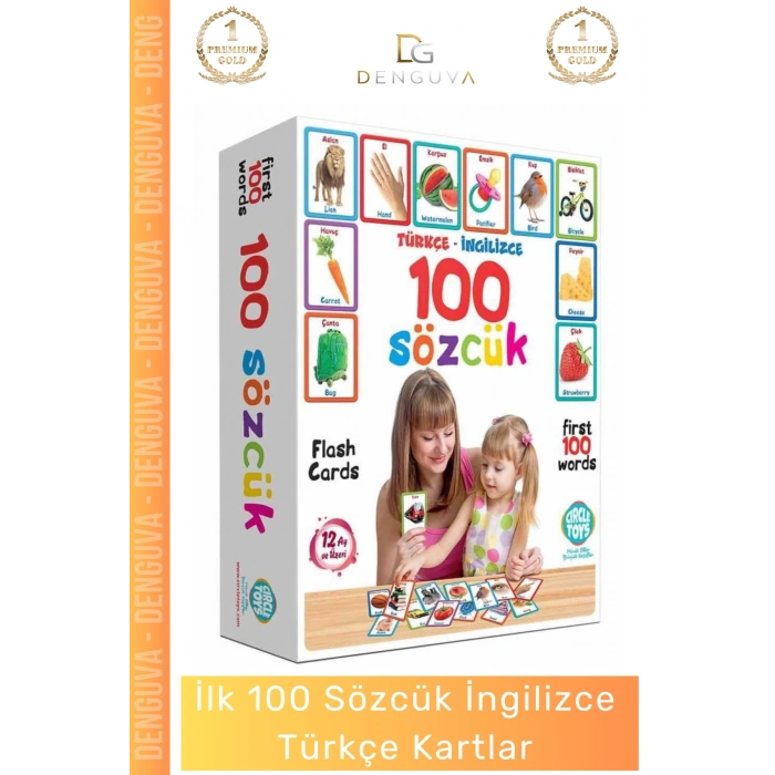 #EğiticiSözlük İlk 100 Kelime Eğitici Bebek Çocuk Okul Öncesi Zeka Geliştirici Sözcük İngilizce Türkçe