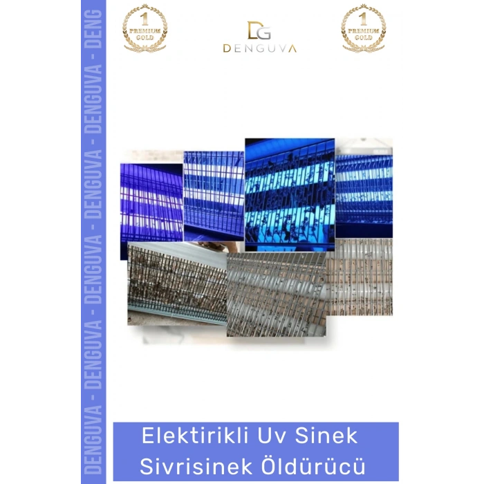 #SinekÖldürücü 37x25cm 6w 2000v Çift Floresan Mor Işık Etkili Kaliteli Askılı Sinek Sivrisinek Öldürücü