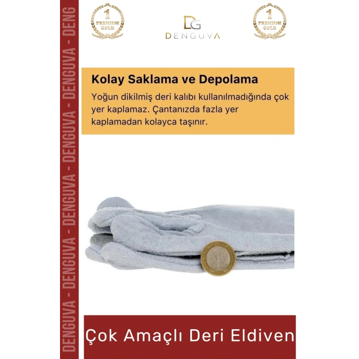 #YanmazEldiven Isıya Dayanıklı Yanmaz Su Geçirmez Ergonomik Standart Sanayi İş Çok Amaçlı Deri Eldiven