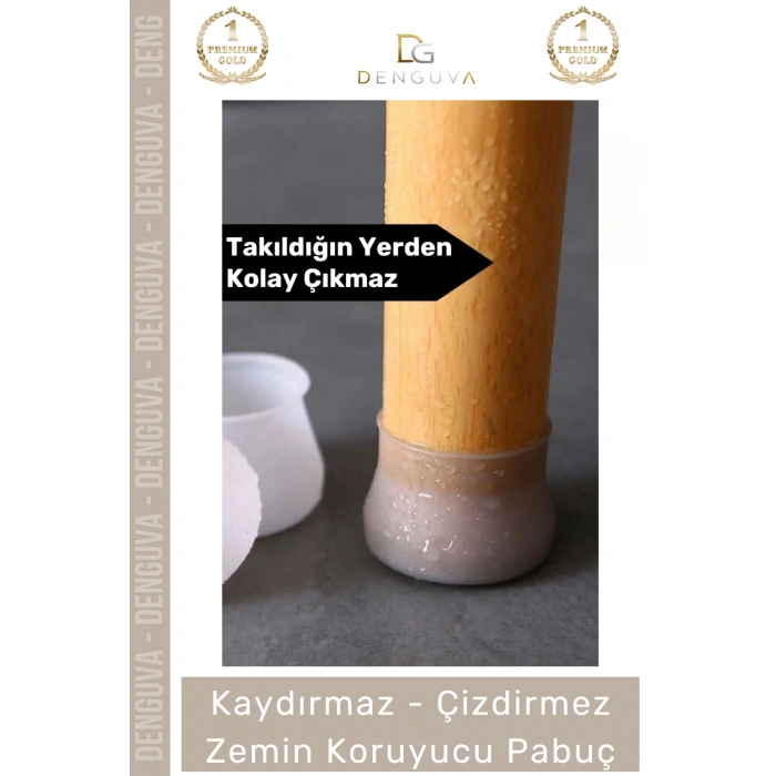 #MasaPabucu Silikon Sandalye Masa Mobilya Koruyucu Kaydırmaz Zemin Çizilmez Pabuç Ayak Kılıf 12 Adet