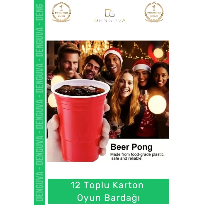 #OyunBardağı Renkli Büyük Boy Bira Kupası Karton Set Eğlenceli Aktivite Parti 12 Toplu Oyun Bardağı