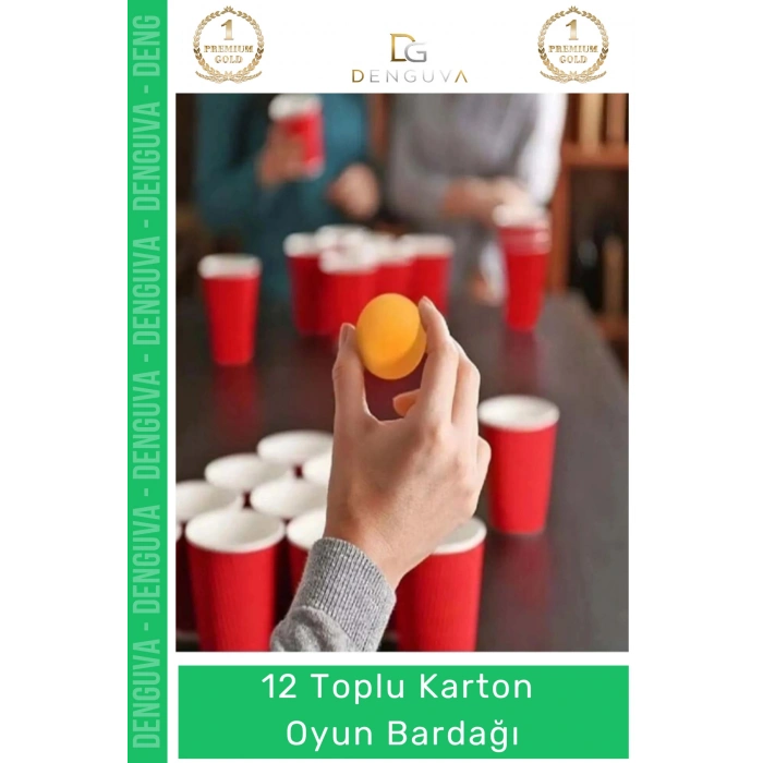 #OyunBardağı Renkli Büyük Boy Bira Kupası Karton Set Eğlenceli Aktivite Parti 12 Toplu Oyun Bardağı