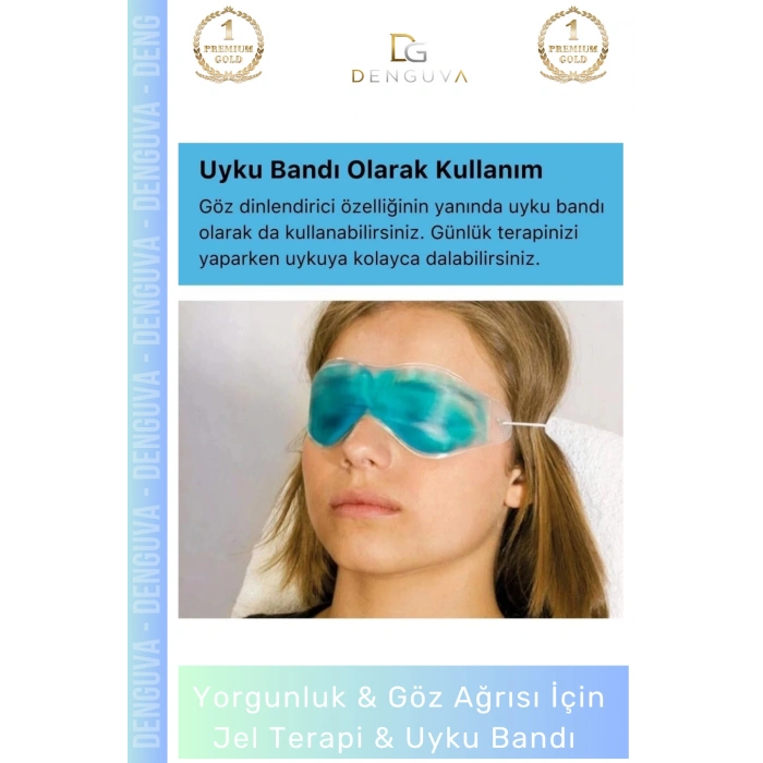 #JelGözBandı Soğuk Sıcak Terapi Maskesi Rahatlatıcı Göz Dinlendirici Hafif Dinlendirme Jel Uyku Bandı