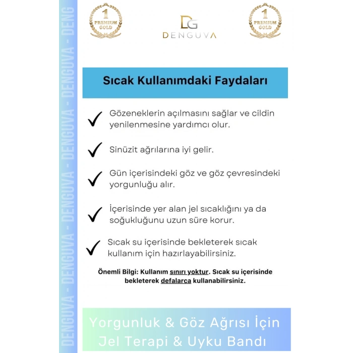 #JelGözBandı Soğuk Sıcak Terapi Maskesi Rahatlatıcı Göz Dinlendirici Hafif Dinlendirme Jel Uyku Bandı