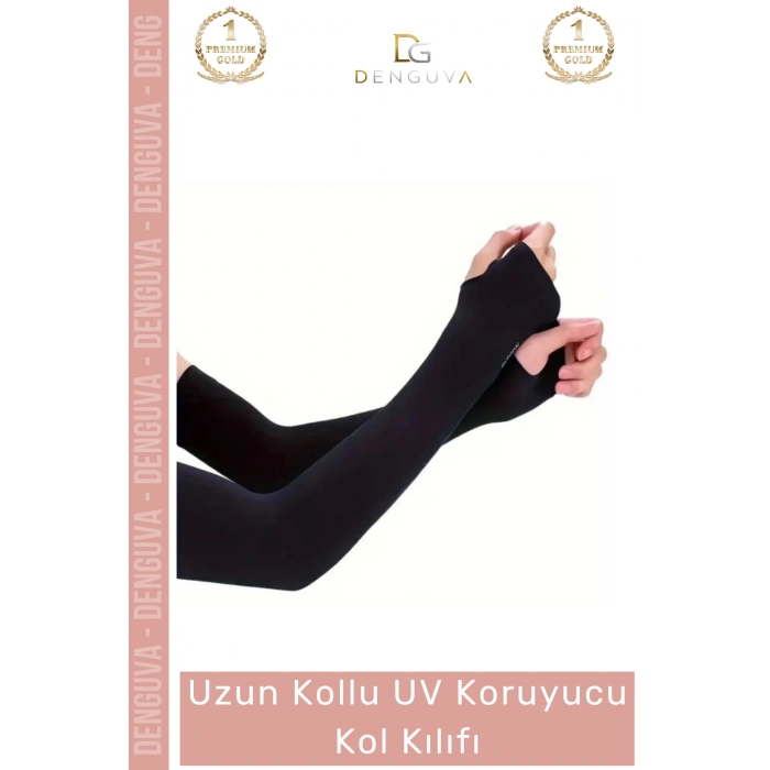 #KolKılıfı Uzun Kollu Ter Emici Esnek Sporcu Bisiklet Koşu Outdoor Güneş Koruma UV Koruyucu Kol Kılıfı