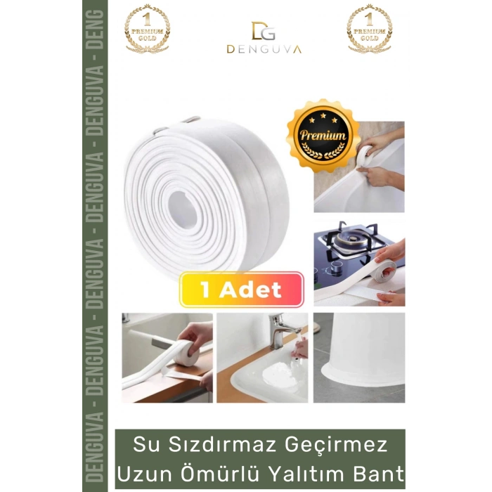 #İzolasyonBant Su Sızdırmaz Lavabo Küvet Kenar Bandı İthal Mutfak Banyo Önleyici 3.2m İzolasyon Bant