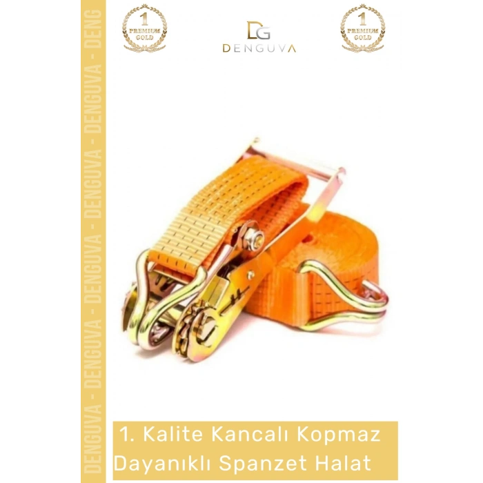 #ÇelikHalat Kancalı Dayanıklı Yük Sabitleme Yüksek Kalite Kopmaz Profesyonel Çelik 10 Metre Spanzet Halat