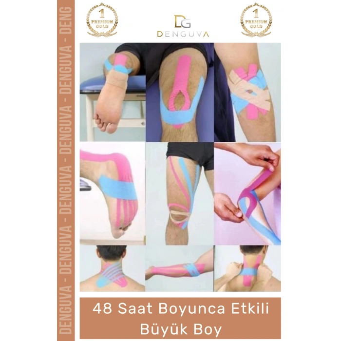 #IsılBandı Kırmızı Kore Ginsengli Glukozamin Gümüş İyonlu Güçlü Etkili Ağrı IsıI Bandı 5cm x 5m