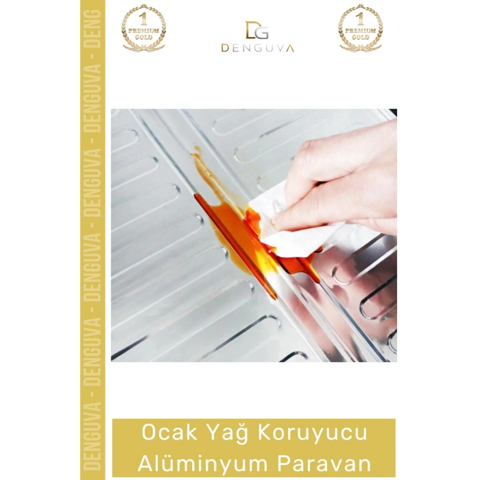 #OcakKoruyucu Isıya Dayanıklı Katlanır Ocak Arkası Mutfak Sıçratmaz Yağ Koruyucu Alüminyum Paravan