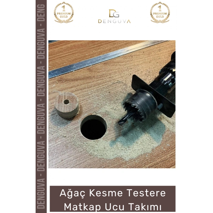 #MatkapUcu 16 Parça Metal Ahşap Panç Seti Profesyonel Güçlü Alçıpan Tavan Kesme Matkap Ucu Takımı