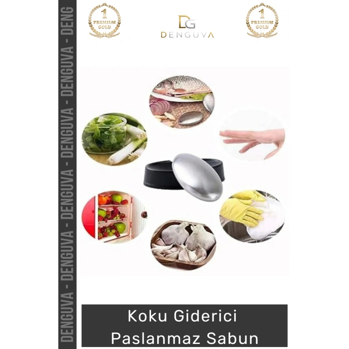 #MetalSabun Paslanmaz Çelik Soğan Sarımsak Balık El Yıkama 304 Kalite Koku Giderici Metal Sabun