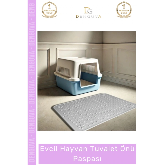 #TuvaletPaspası Kaliteli Kaymaz Tabanlı Kedi Köpek Hijyenik Pet Hayvan Tuvalet Önü Mama Kabı Kum Paspası