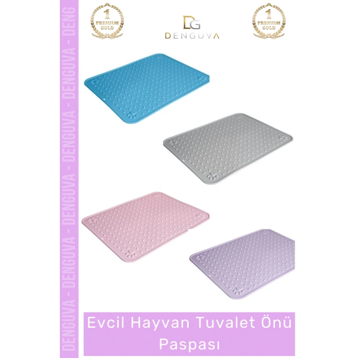 #TuvaletPaspası Kaliteli Kaymaz Tabanlı Kedi Köpek Hijyenik Pet Hayvan Tuvalet Önü Mama Kabı Kum Paspası