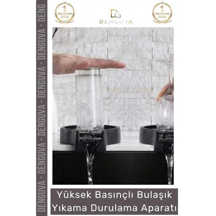 #YıkamaAparatı Bardak Temizleme Lavabo İçi Hızlı Cam Durulayıcı Otomatik Bulaşık Yıkama Durulama Aparatı
