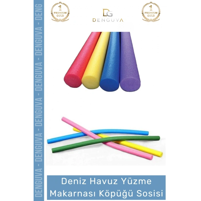 #YüzmeKöpüğü Pratik Katlanabilir Havuz Yüzme Makarnası Köpüğü Sosisi - 1 Adet