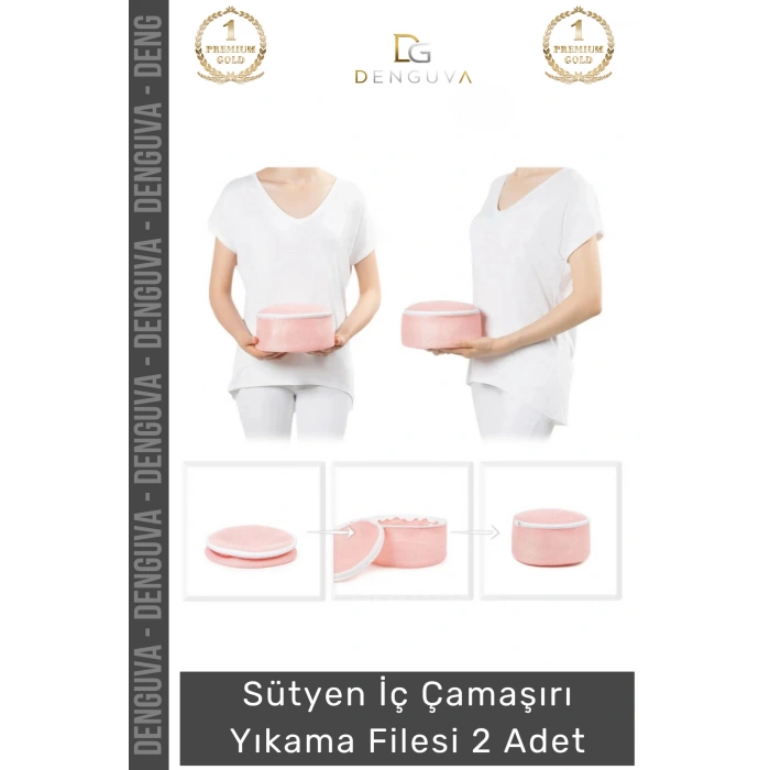 #YıkamaTorbası Sütyen İç Çamaşırı Yıkama Filesi Çamaşır Koruyucu Yıkama Torbası 2li Paket 20x15cm