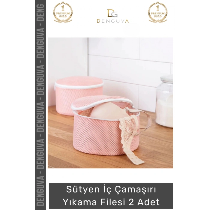#YıkamaTorbası Sütyen İç Çamaşırı Yıkama Filesi Çamaşır Koruyucu Yıkama Torbası 2li Paket 20x15cm