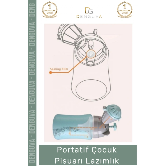 #ÇocukPisuarı Taşınabilir Sızdırmaz Portatif Askı İpli Çocuk Pisuar Lazımlık Kız Erkek Küçük Tuvalet