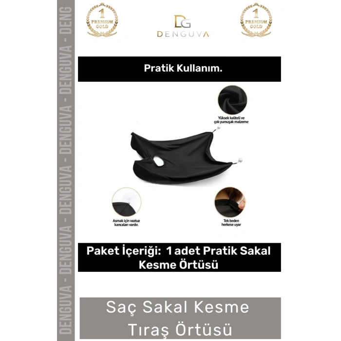 #TıraşÖrtüsü Vantuzlu Pratik Ev Tipi Kıl Toplama Önlüğü Apronu Saç Sakal Kesme Beyaz Tıraş Örtüsü