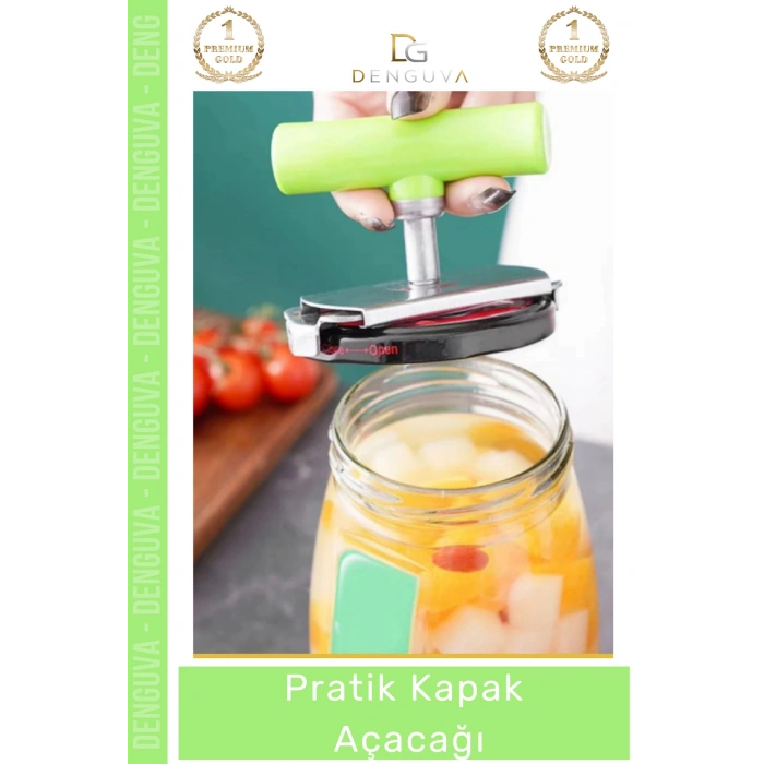 #KapakAçacağı Paslanmaz Çelik Ayarlanabilir Ergonomik Sağlam Mutfak Gereci Piknik Pratik Kapak Açacağı