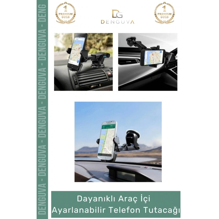 #OtoİçiTutacağı Güçlü Vantuzlu Cam Torpido Uyumlu Silikon Pedli Çizilmez Sağlam Oto Araba Içi Telefon Tutacağı