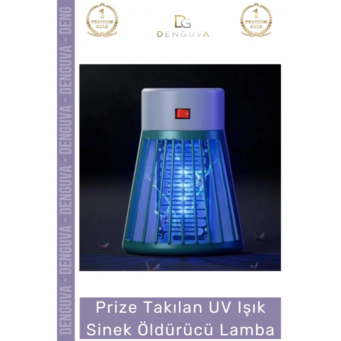 #SinekÖldürücü Yeni SezonSessiz Tasarruflu Hijyenik Prize Takılan UV Işık Sinek Öldürücü Lamba 1 W