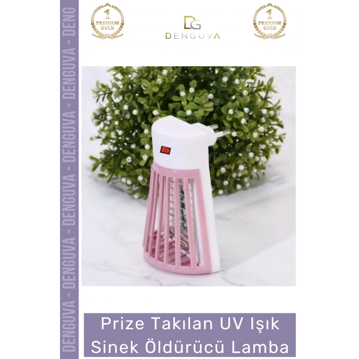 #SinekÖldürücü Yeni SezonSessiz Tasarruflu Hijyenik Prize Takılan UV Işık Sinek Öldürücü Lamba 1 W