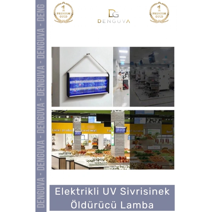 #SinekÖldürücü UV Lamba Elektrikli Haşere Kovucu Güçlü Etkili Askılı Sinek Sivrisinek Öldürücü 2200V