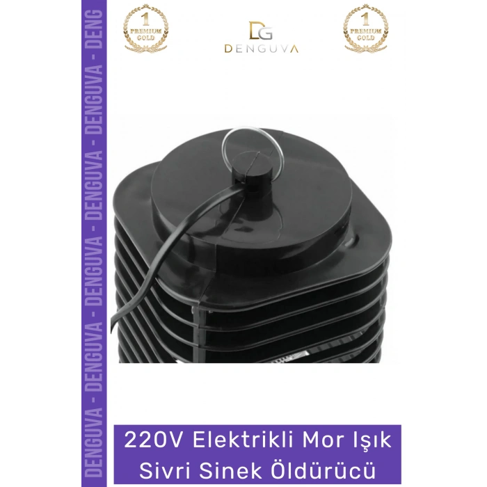 #SinekÖldürücü Elektrikli Cız Lamba LED UV Etkili Güçlü Pratik Bahçe Mor Işık Kara Sivri Sinek Öldürücü