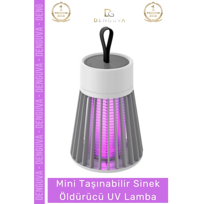 #HaşereÖldürücü Mini Taşınabilir Sinek UV Işık USB Sessiz Kamp Bahçe Balkon Sivrisinek Haşere Öldürücü Lamba