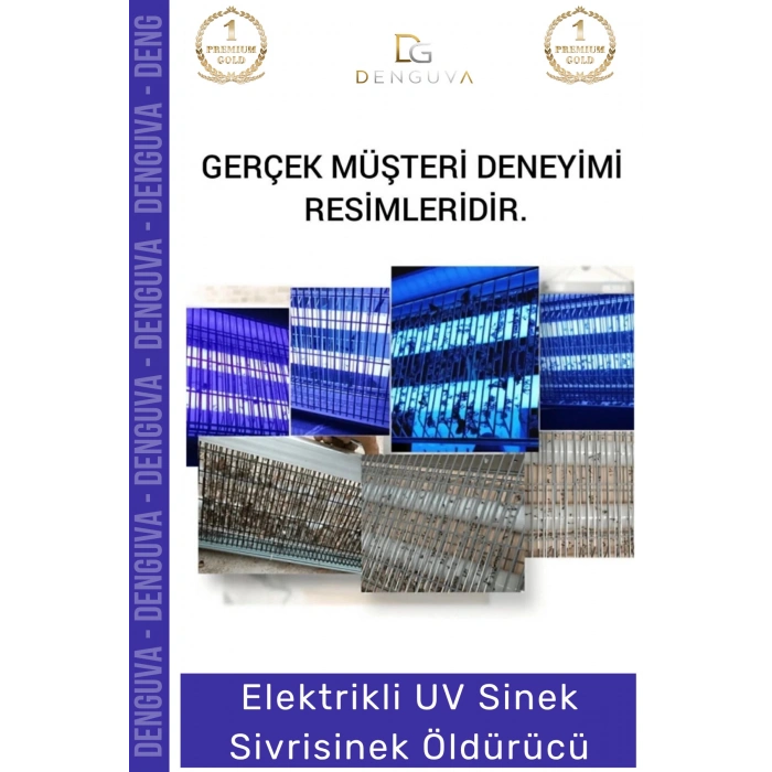#SinekÖldürücü Elektrikli UV Morötesi Lamba Orta Boy İç Mekan Etkili Askılı Sinek Sivrisinek Öldürücü 220V